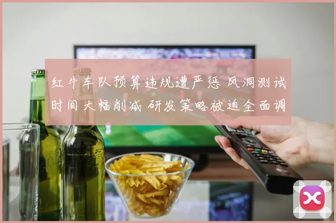 红牛车队预算违规遭严惩 风洞测试时间大幅削减 研发策略被迫全面调整