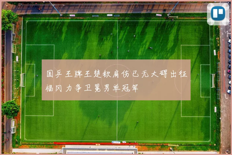 国乒王牌王楚钦肩伤已无大碍出征福冈力争卫冕男单冠军